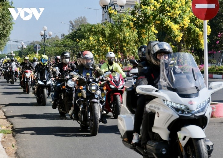 Tausende Motorradfahrer nehmen am Honda Biker Rally 2024 in Vung Tau teil - ảnh 1