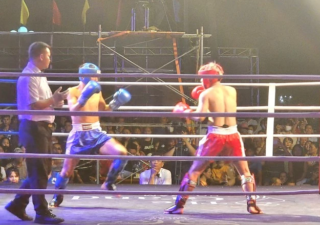 Die Kickbox-Nationalmannschaftsmeisterschaft der starken Teams Vung Tau eröffnet - ảnh 1