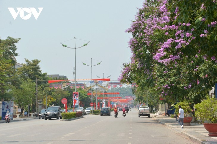 Neues Aussehen der Stadt Dien Bien Phu nach 70 Jahren Befreiung - ảnh 14