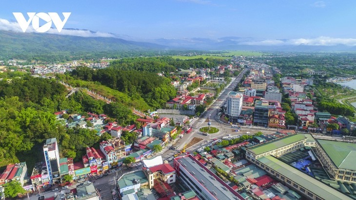 Neues Aussehen der Stadt Dien Bien Phu nach 70 Jahren Befreiung - ảnh 1