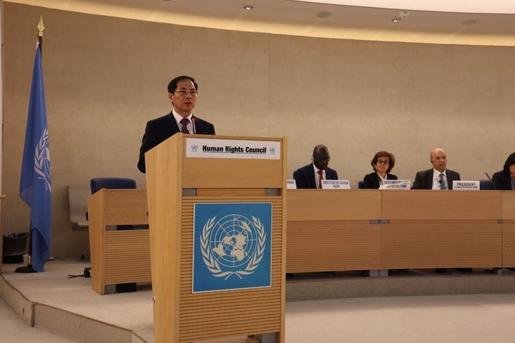 Vietnam hinterließ einen guten Eindruck auf der 55. Sitzung des UN-Menschenrechtsrats - ảnh 1