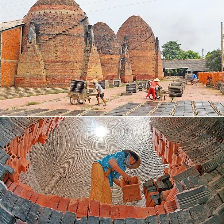 Das Dorf für die Herstellung von Keramikziegeln Mang Thit - ảnh 5
