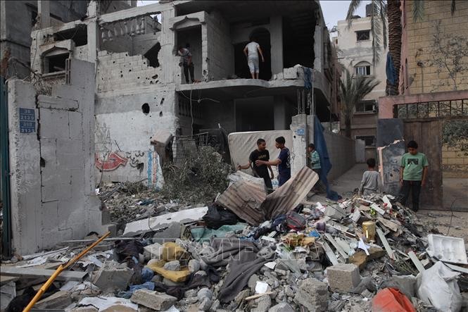 Hamas-Israel-Konflikt: UNO warnt vor schwerer Katastrophe durch Angriffe auf Rafah - ảnh 1