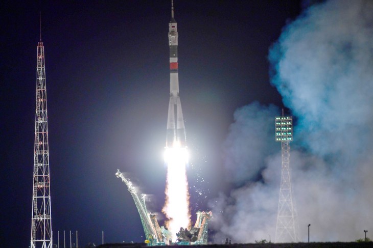 러시아의 소유즈 MS-13 우주선 - ảnh 1