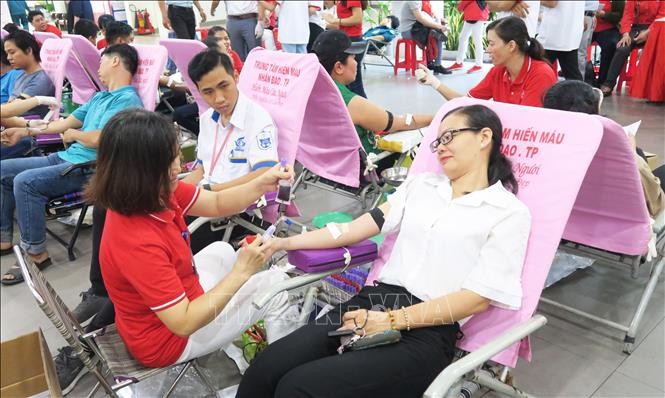 호찌민시, 설 전후 혈액팩 확보를 위한 헌혈운동 장려  - ảnh 1