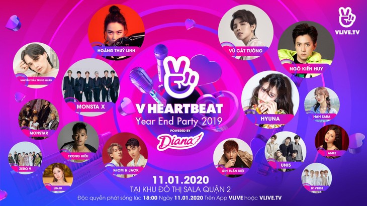 V HEARTBEAT LIVE, 베트남과 한국 아티스트를 잇는 다리 - ảnh 1