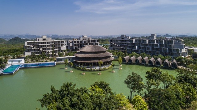 베트남의 대나무 레스토랑, 국제건축상 수상 - ảnh 1