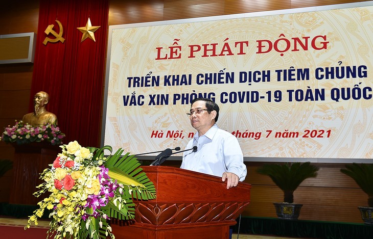 베트남, 전국 코로나19 백신 접종 캠페인을 시행하기로  - ảnh 1