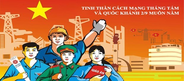 8월 혁명 76주년 및 9월 2일 베트남 국경일 기념 도서 전시회 - ảnh 1