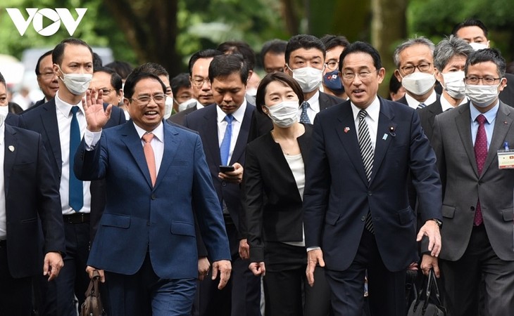 일본 언론, 기시다 후미오 일본총리 베트남 공식방문내용 보도 - ảnh 1