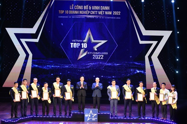 2022년 베트남 IT기업 TOP10 표창 - ảnh 1