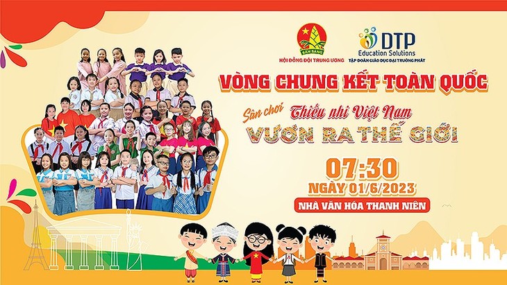 ‘베트남 어린이, 세계로 날다’ 대회 결선 - ảnh 1