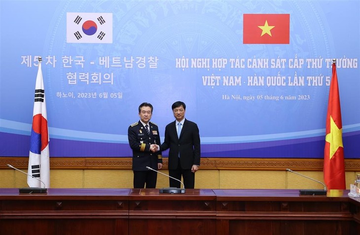 베트남-한국 경찰 협력 차관급 회의 - ảnh 1