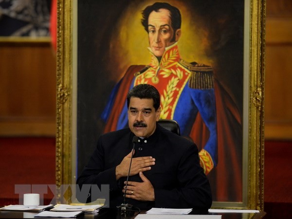 ប្រធានាធិបតីវ៉េនេស៊ុយអេឡា Nicolas Maduro ជាប់ឆ្នោតជាថ្មីម្តងទៀត  - ảnh 1