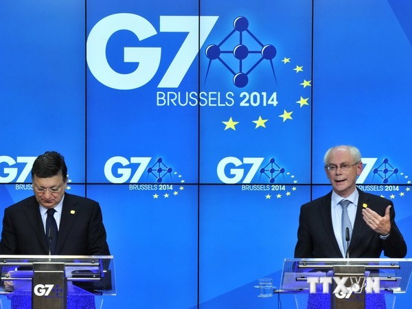 G7 សន្យាគាំទ្រអ៊ុយក្រែននិងបង្កើនកិច្ចសហប្រតិបត្តិការក្នុងប្លុក - ảnh 1