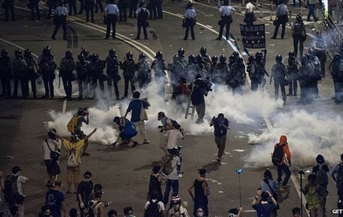 ចលនា“Occupy Central”បង្កចលាចលគមនាគមន៍នៅហុងកុង - ảnh 1