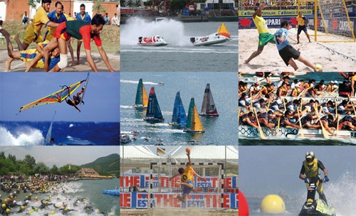 វៀតណាមទទួលទង់ទទួលរៀបចំ ASIAN Beach Games 2016 - ảnh 1