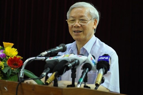 អគ្គលេខាបក្សវៀតណាមលោក Nguyen Phu Trong អញ្ជើញបំពេញការងារនៅខេត្ត Tra Vinh - ảnh 1