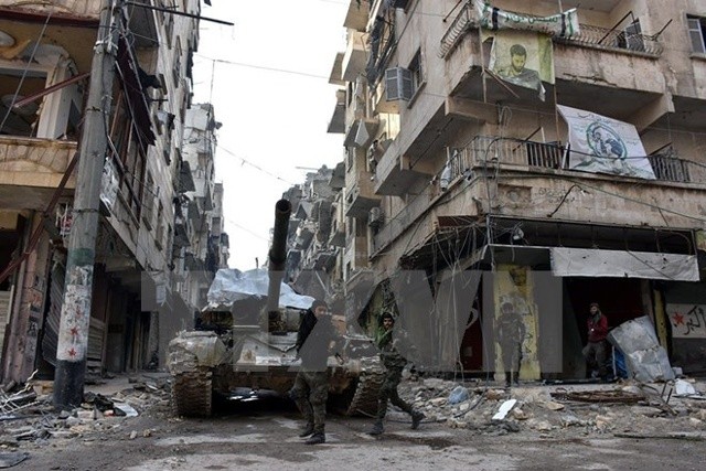 រដ្ឋាភិបាលស៊ីរីបានអនុម័តលើផែនការកសាង Aleppo ឡើងវិញ - ảnh 1