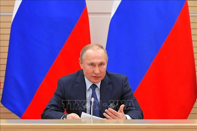 Presiden Rusia menandatangani dekrit mengenai defensif strategis  - ảnh 1