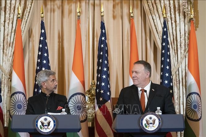 AS dan India sepakat memperkuat dialog dengan Jepang dan Australia - ảnh 1