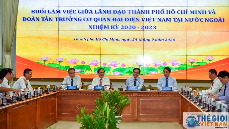 Memperkuat konektivitas dalam kegiatan luar negeri demi pembangunan Kota Ho Chi Minh  - ảnh 1