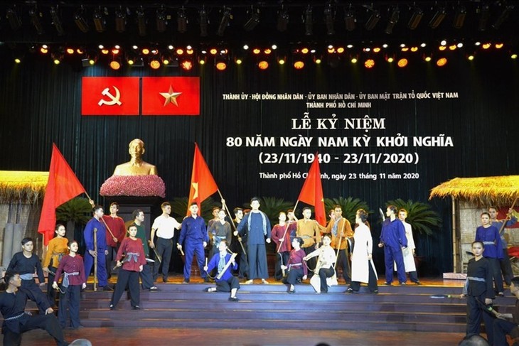 Acara peringatan ultah ke-80 Hari Pemberontakan Nam Ky  - ảnh 1