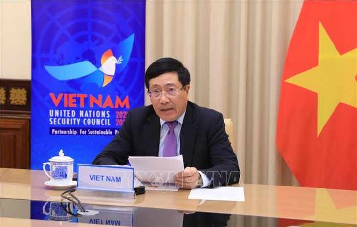 Deputi PM, Menlu Pham Binh Minh Menghadiri Pembahasan Tingkat Tinggi Terbuka DK PBB - ảnh 1