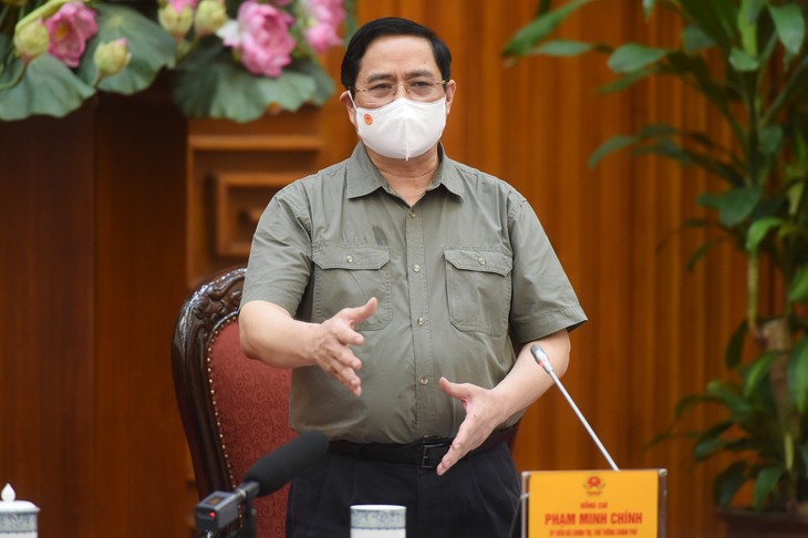 PM Pham Minh Chinh Minta Pelajari Tanggung Jawab Individu dan Kolektif yang Menjadikan Penularan Wabah Covid-19 - ảnh 1