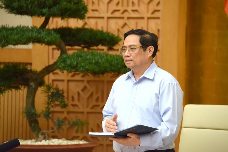 PM Pham Minh Chinh: Berikan Semua yang Terbaik kepada Kota Ho Chi Minh untuk Tanggulangi Wabah  - ảnh 1