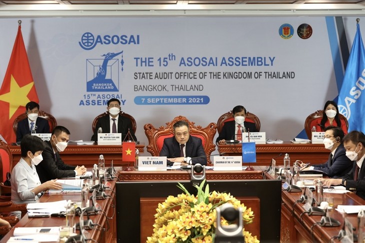 Pembukaan Kongres ke-15 Organisasi Badan-Badan Pemeriksa Keuangan Tertinggi Asia (ASOSAI) - ảnh 1