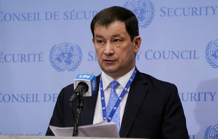 Deputi Pertama Perwakilan Rusia di PBB Ajukan Syarat Rusia untuk Hentikan Operasi Khusus - ảnh 1