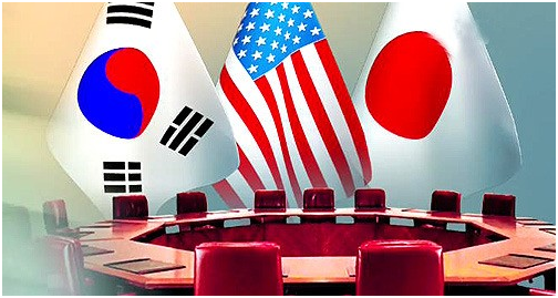 AS, Jepang, dan Republik Korea Tegaskan Kembali Pentingnya Kerja Sama Trilateral untuk Hadapi RDRK   - ảnh 1