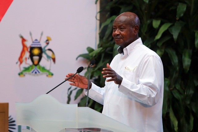 Presiden Uganda Akhiri dengan Baik Kunjungan Resmi di Vietnam  - ảnh 1