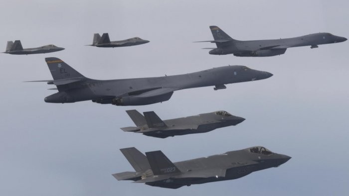 Republik Korea dan AS Lakukan Latihan Perang Udara Gabungan - ảnh 1