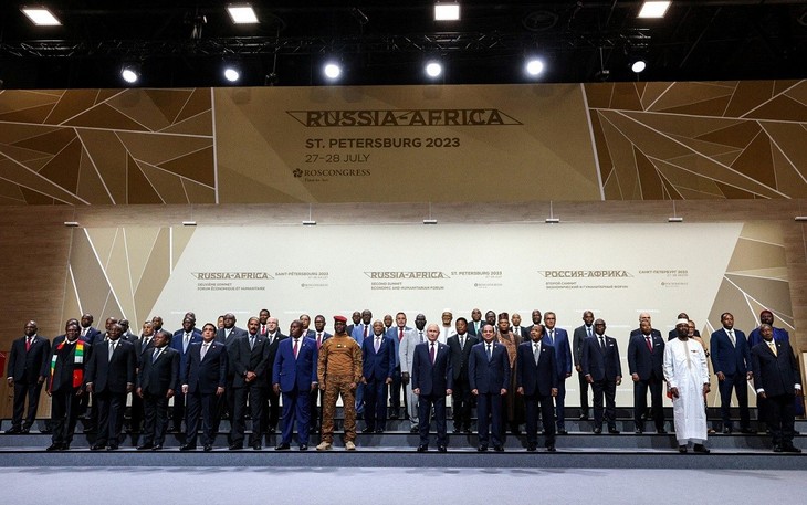 KTT Rusia-Afrika Keluarkan Pernyataan Bersama - ảnh 1