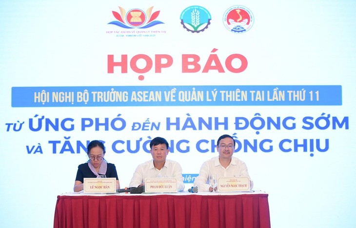 Vietnam Selenggarakan Konferensi ke-11 Menteri ASEAN tentang Pengelolaan Bencana Alam - ảnh 1