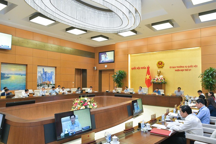 Dilanjutkannya Sidang ke-27 Komite Tetap Majelis Nasional Vietnam - ảnh 1