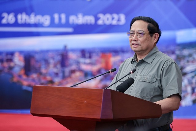 PM Vietnam, Pham Minh Chinh Memimpin Konferensi Konsultasi Perancangan Daerah Nam Bo Timur - ảnh 1