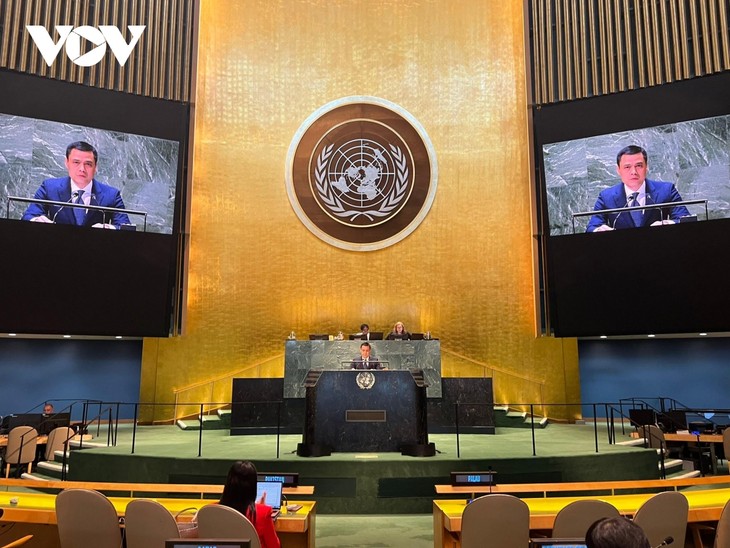 Vietnam Dukung Resolusi MU PBB tentang Masalah Keanggotaan PBB dari Palestina - ảnh 1