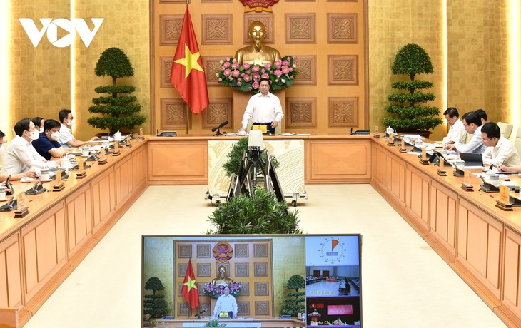 Perdana Menteri Minta agar Mobilisasi Semua Upaya untuk Kota Ho Chi Minh demi Lawan Pandemi. - ảnh 1