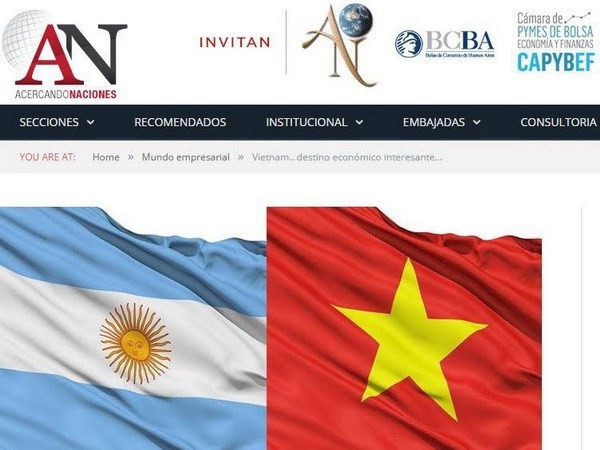 越南是阿根廷重要的贸易伙伴 - ảnh 1