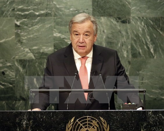 联合国新任秘书长古特雷斯承诺改革联合国 - ảnh 1