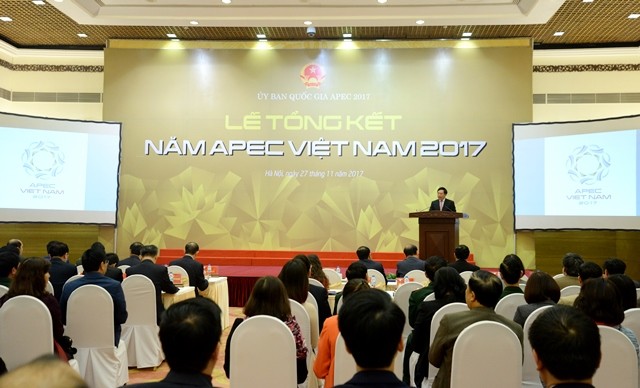 陈大光出席2017年APEC系列会议总结会 - ảnh 1