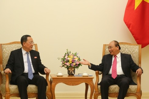 Премьер Вьетнама Нгуен Суан Фук принял министра иностранных дел КНДР - ảnh 1