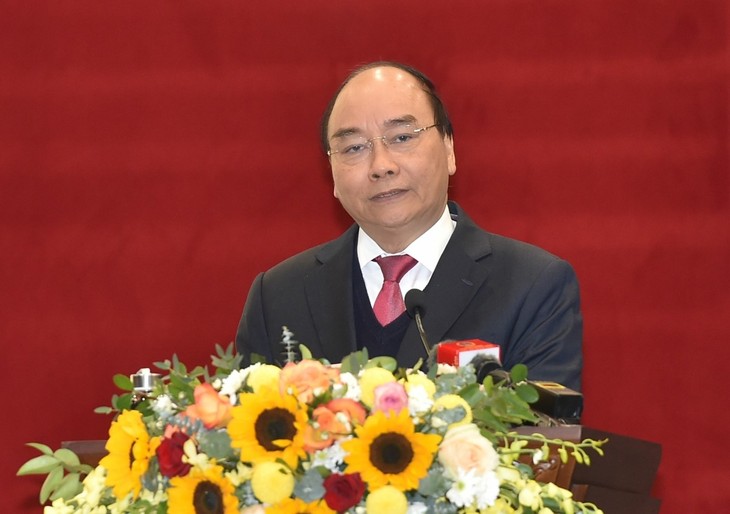 阮春福总理指导最高人民法院部署2021年任务 - ảnh 1