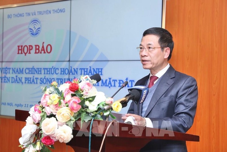 越南完成到2020年地面电视传输传播数字化提案 - ảnh 1