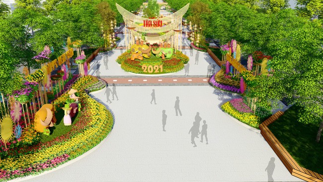2021年阮惠花街：聚合本色-面向未来 - ảnh 1