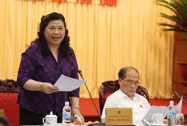 NA Deputy Chairwoman Tong Thi Phong meets voters in Dac Lac province - ảnh 1
