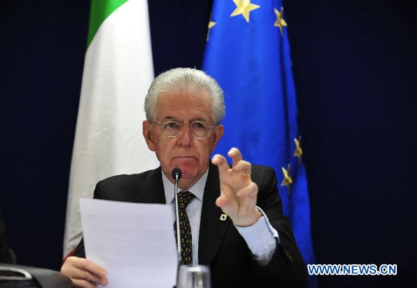 Italy's PM Mario Monti resigns  - ảnh 1